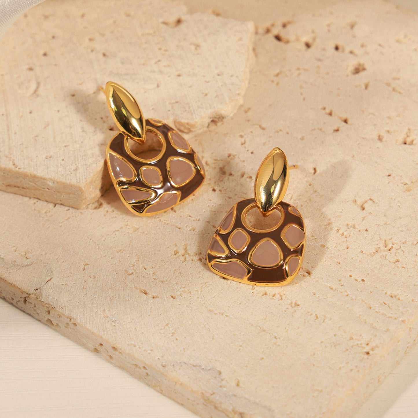 honeybee Mumford's Copper Earrings