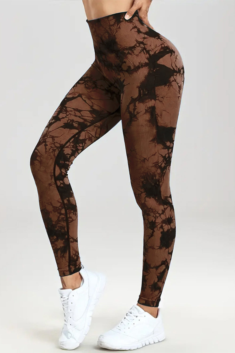 Honeybee Mumford's Printed High Waist Active Pants