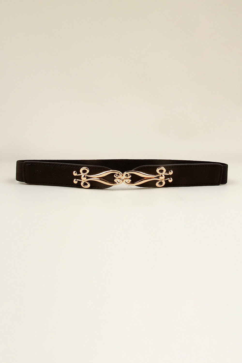 Honeybee Mumford's Buckle Elastic Belt ( Black, Carmel, blue, black or white colors)