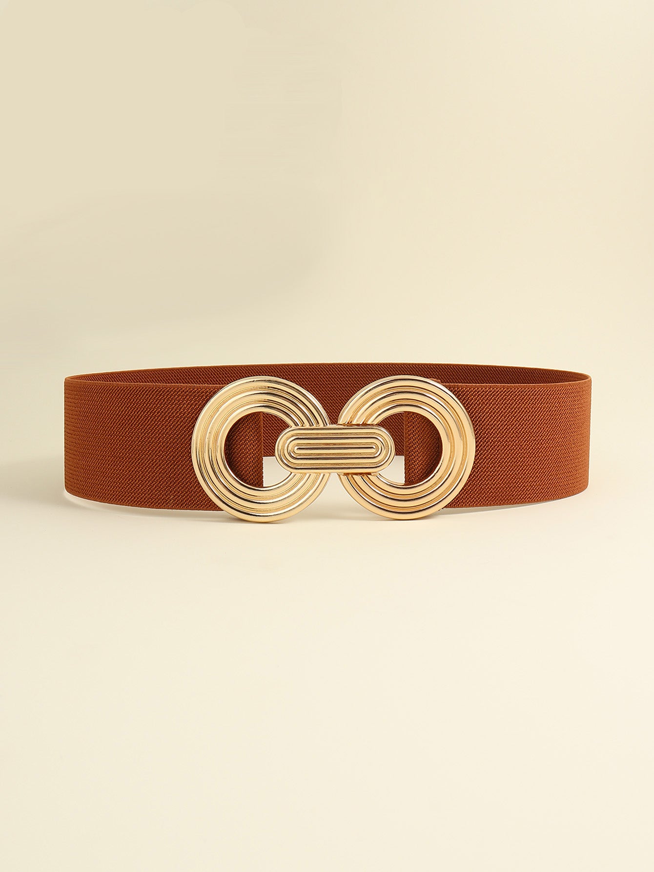 Honeybee Mumford's Geometric Buckle Elastic Wide Belt