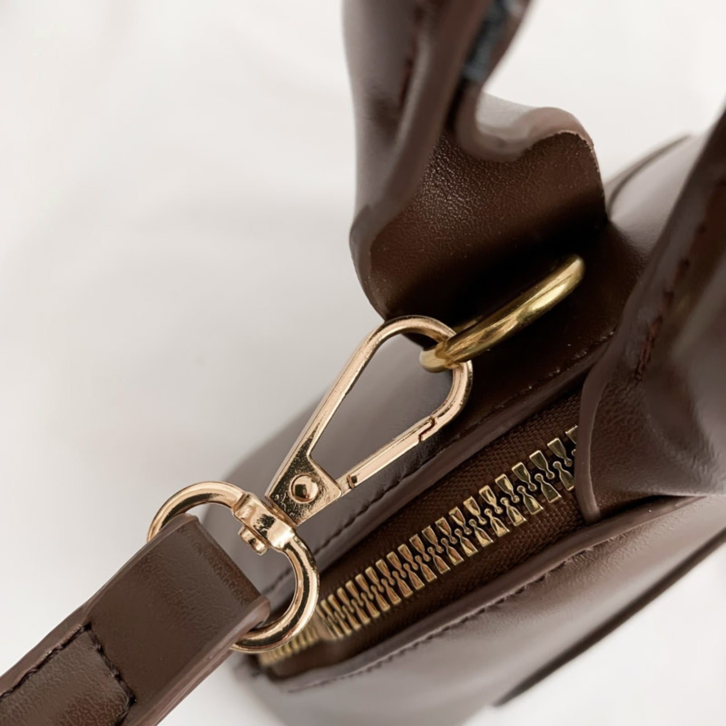 Honeybee Mumford's Leather Crossbody Bag