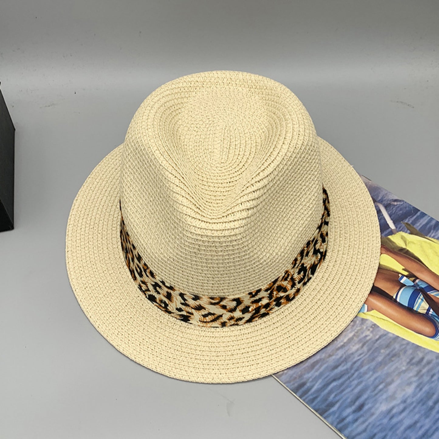 Honeybee Mumford's Short Brim Jute Cloth Hat