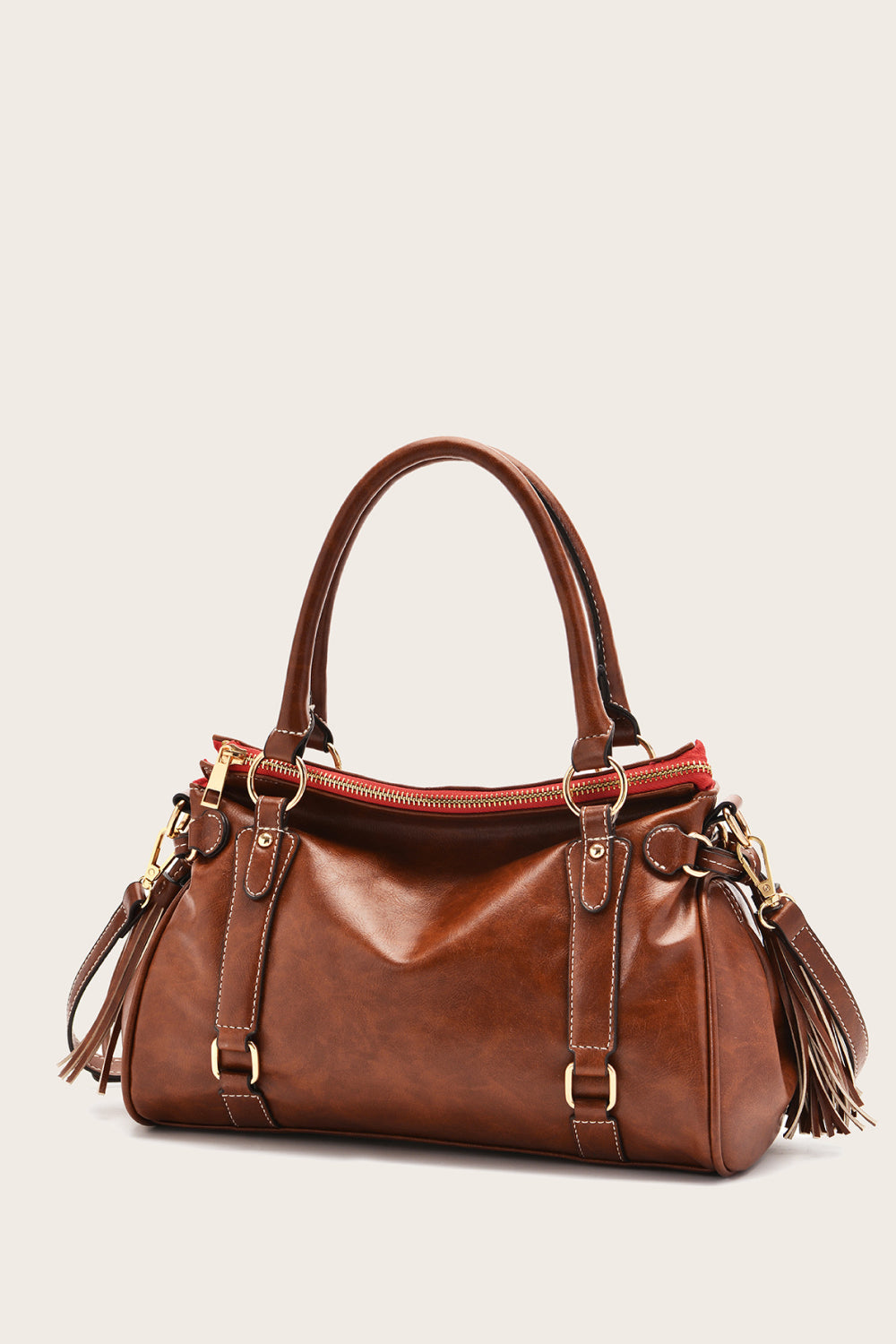 Honeybee Mumford's Leather Handbag