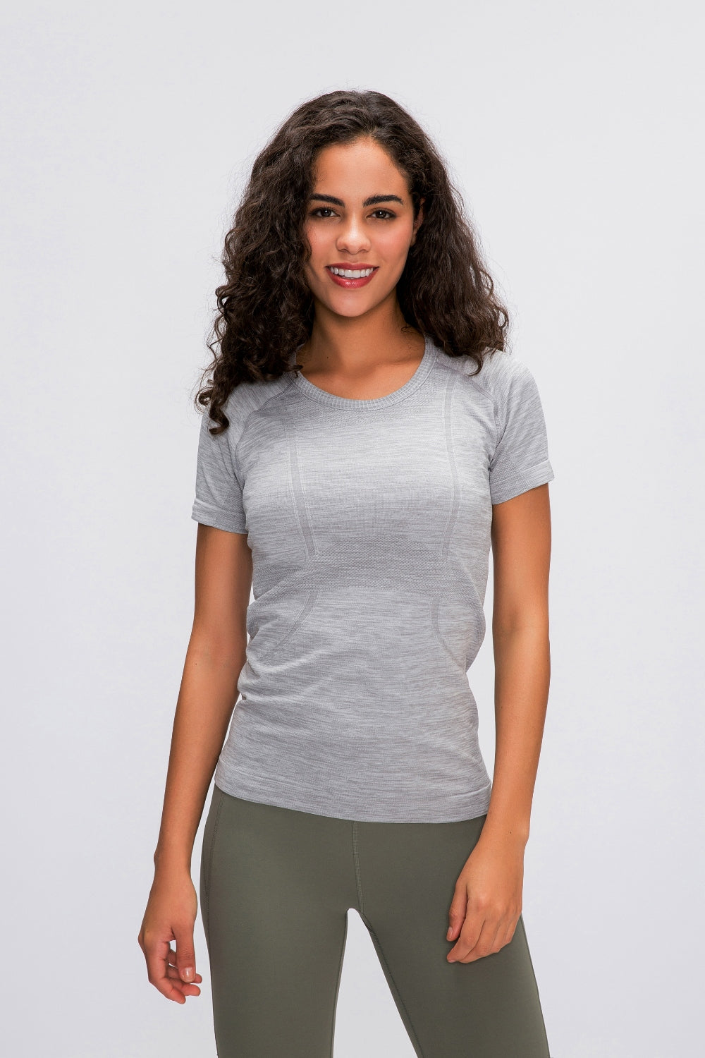 Honeybee Mumford's Round Neck Short Sleeve Active T-Shirt