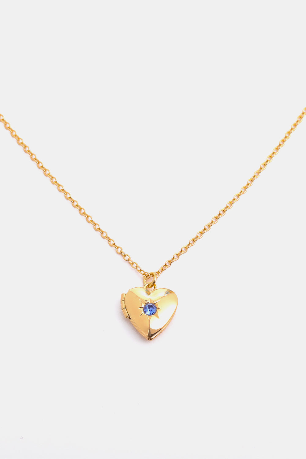 Honeybee Mumford's Heart Shape 14K Gold-Plated Pendant Necklace