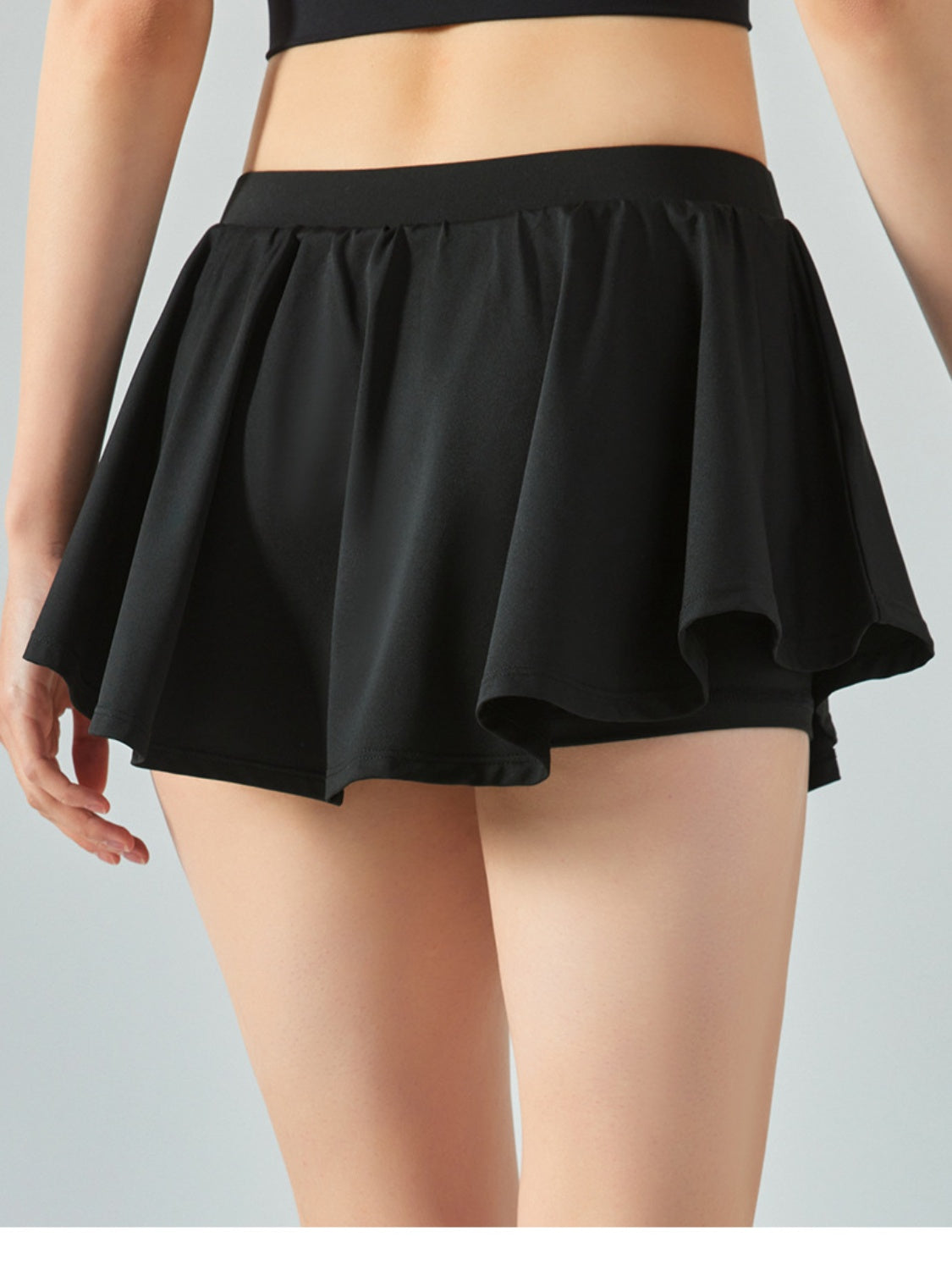 Honeybee Mumford's Elastic Waist Mini Active Skirt