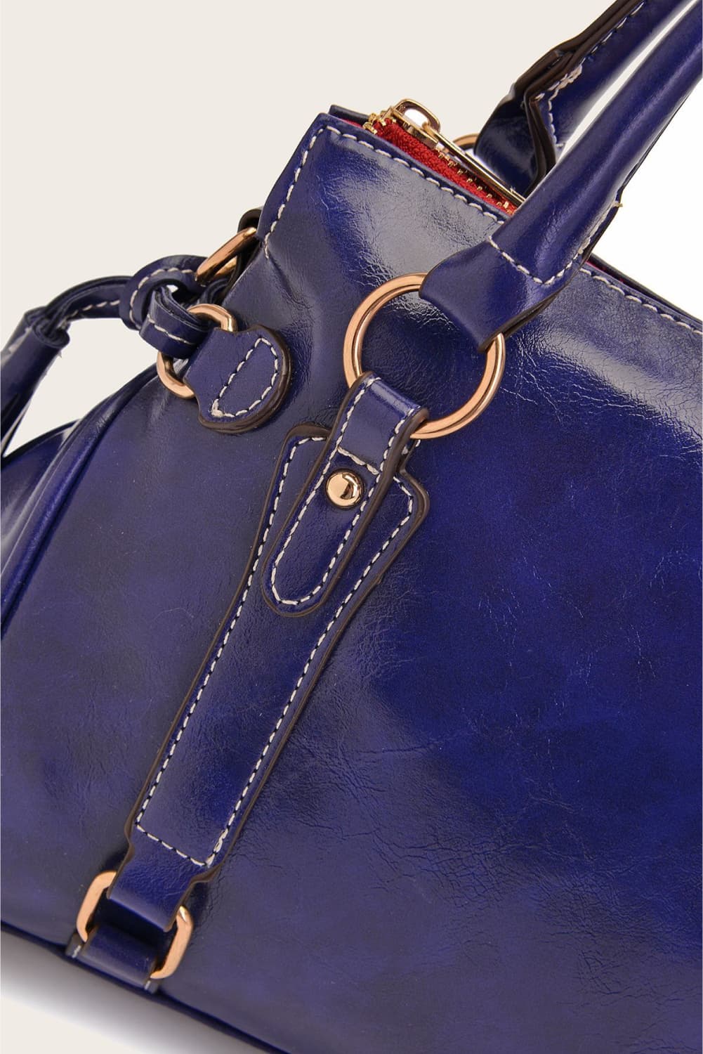 Honeybee Mumford's Leather Handbag