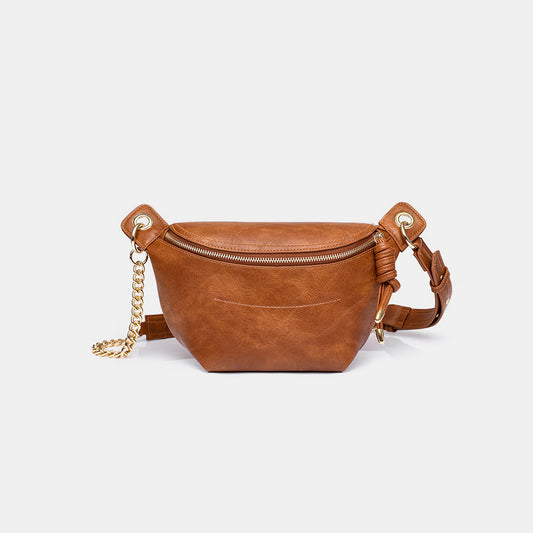 honeybee Mumford's  Leather Sling Bag