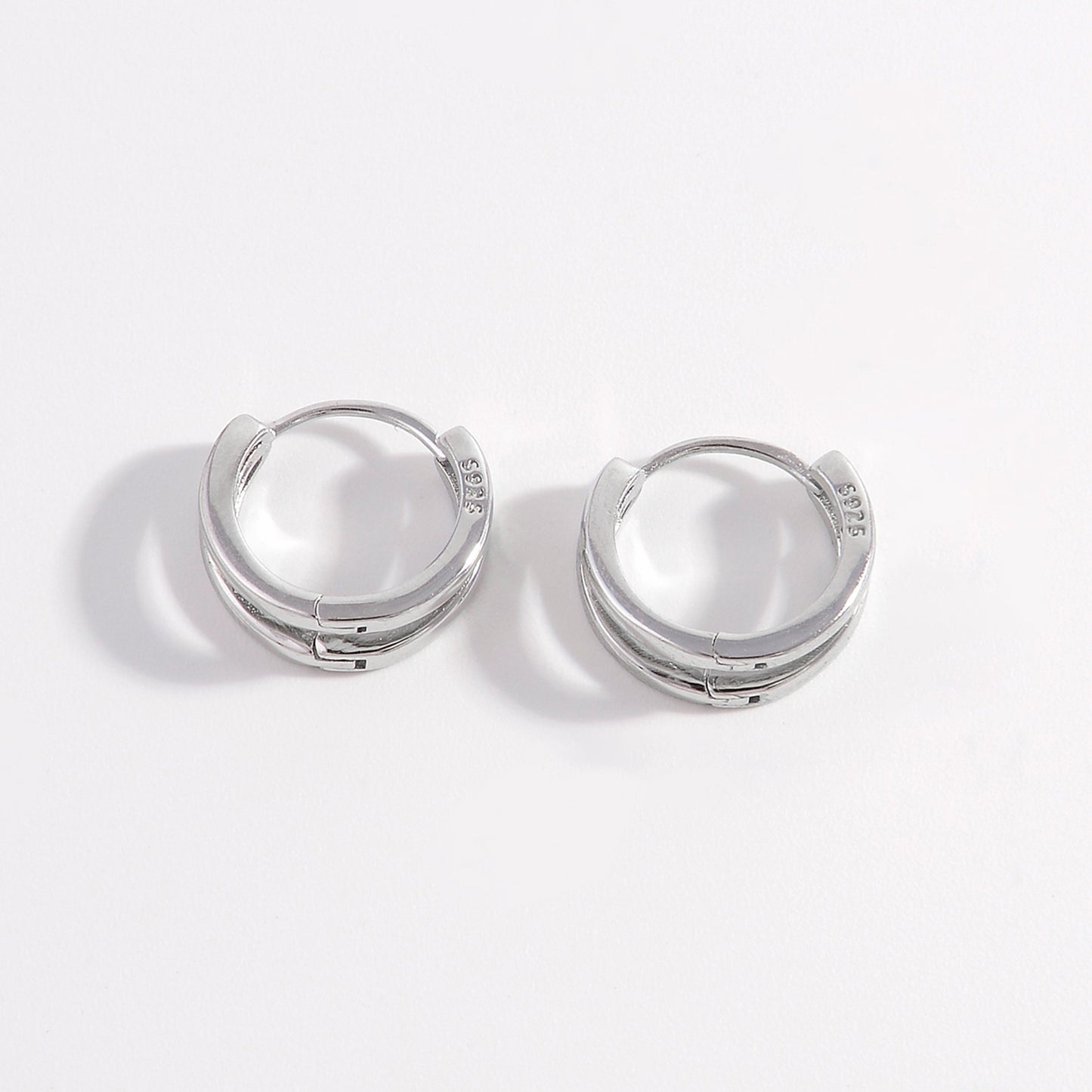 honeybee Mumford's Sterling Silver Huggie Earrings