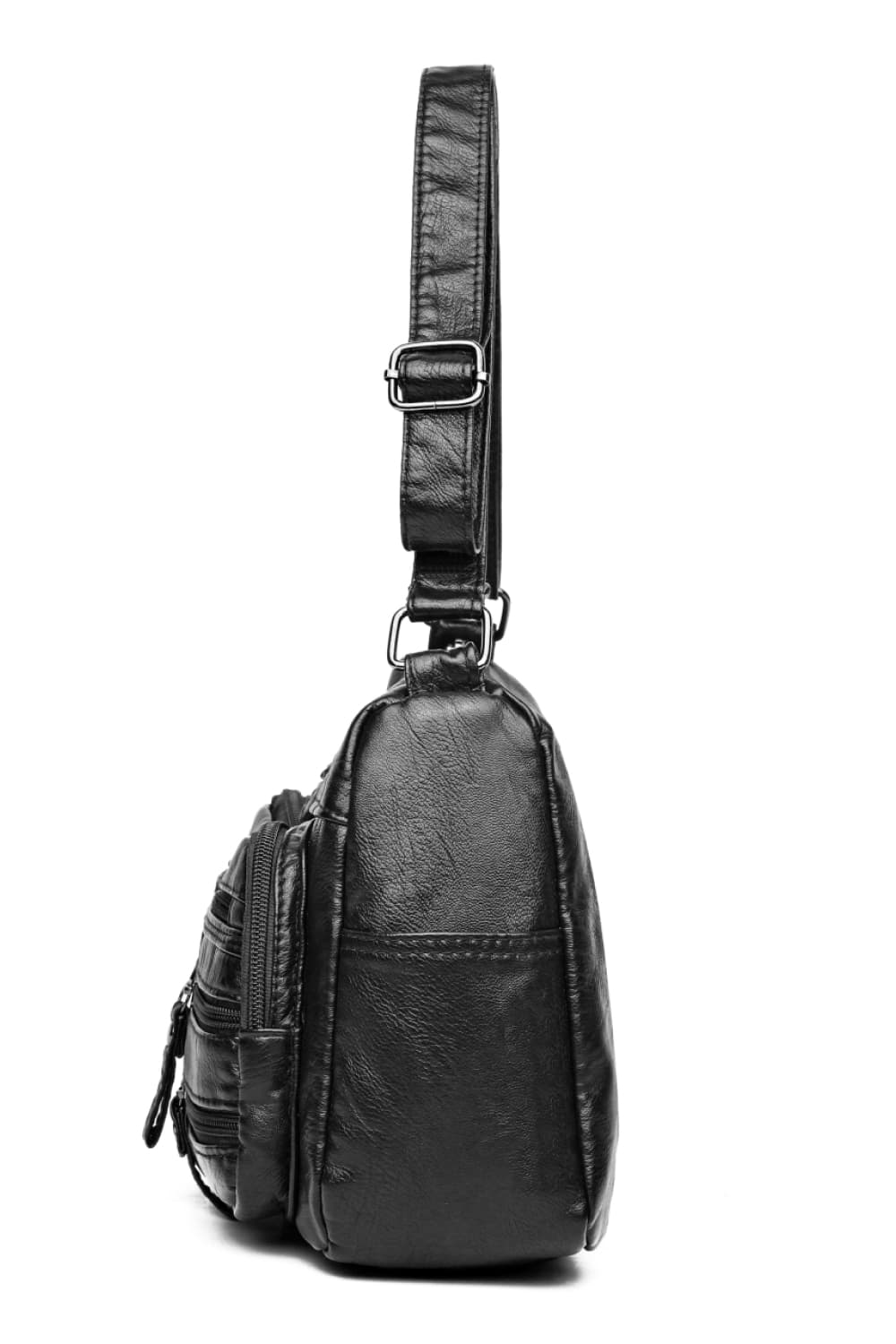 Honeybee Mumford's Multi-Pocket Leather Crossbody Bag