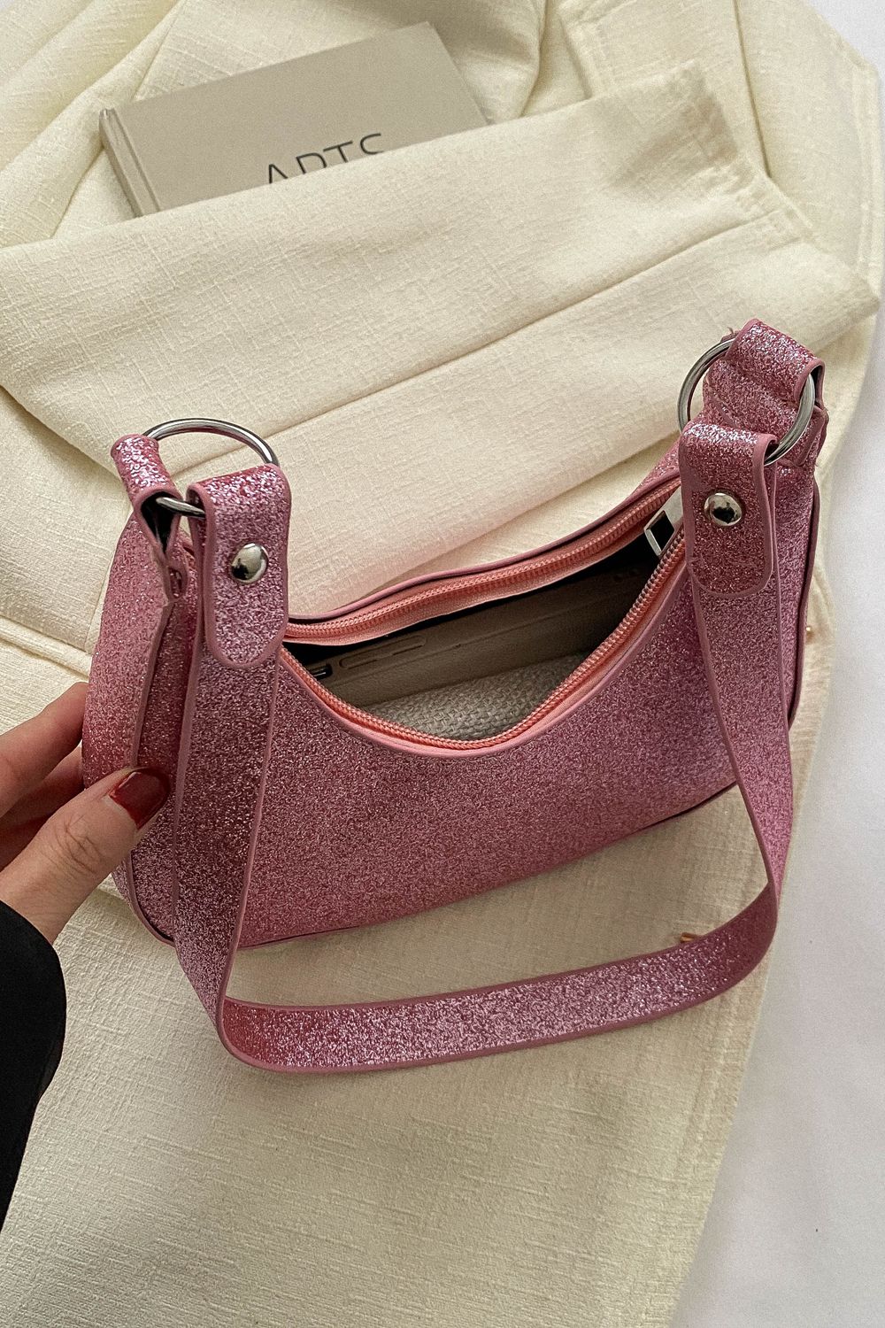 Honeybee Mumford's Small Glitter Shoulder Bag