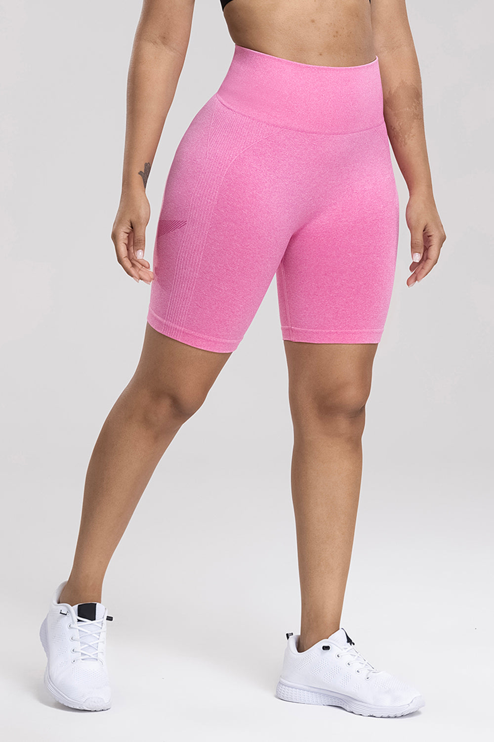 Honeybee Mumford's Wide Waistband High Waist Active Shorts