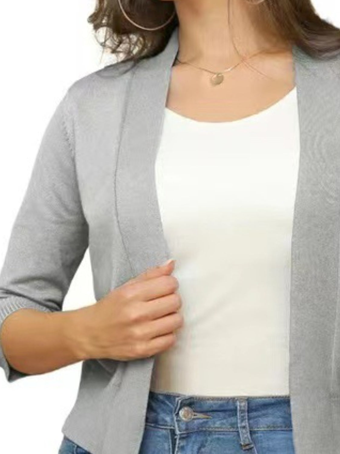 Honeybee Mumford's Open Front Cardigan