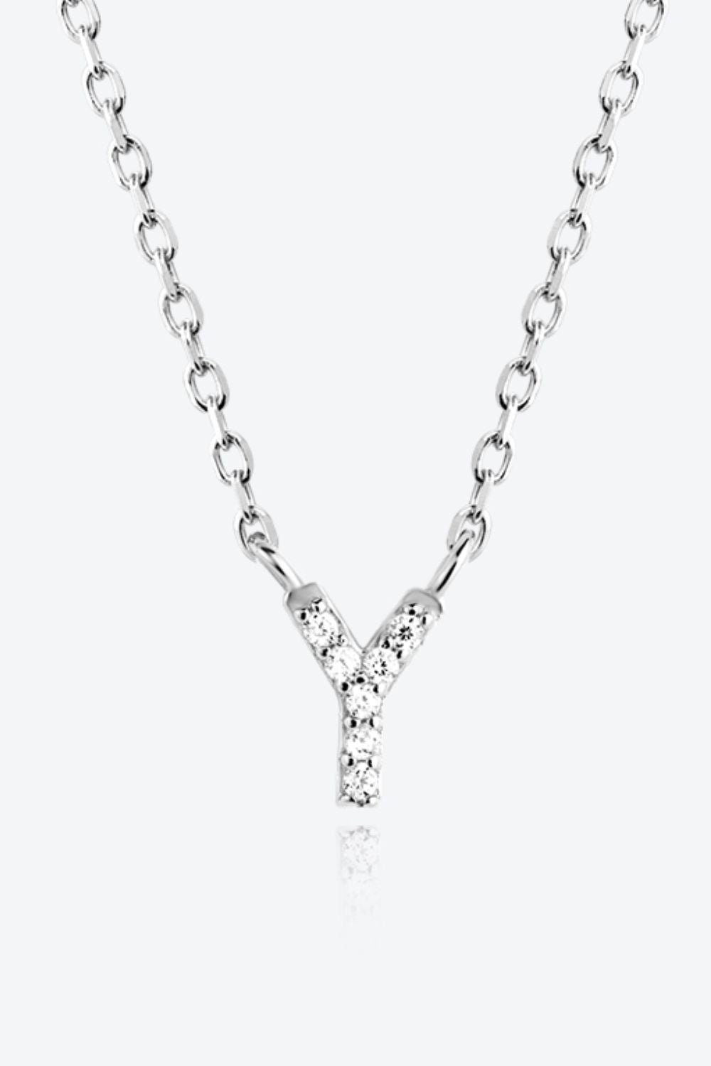 Honeybee Mumford's V To Z Sterling Silver Necklace