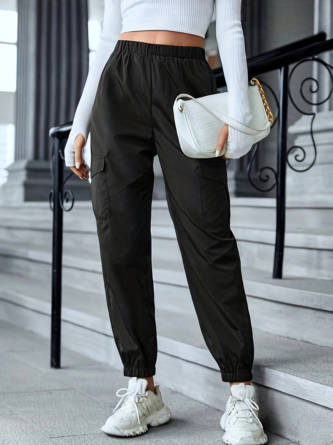 Honeybee Mumford's High Waist Joggers with Pockets