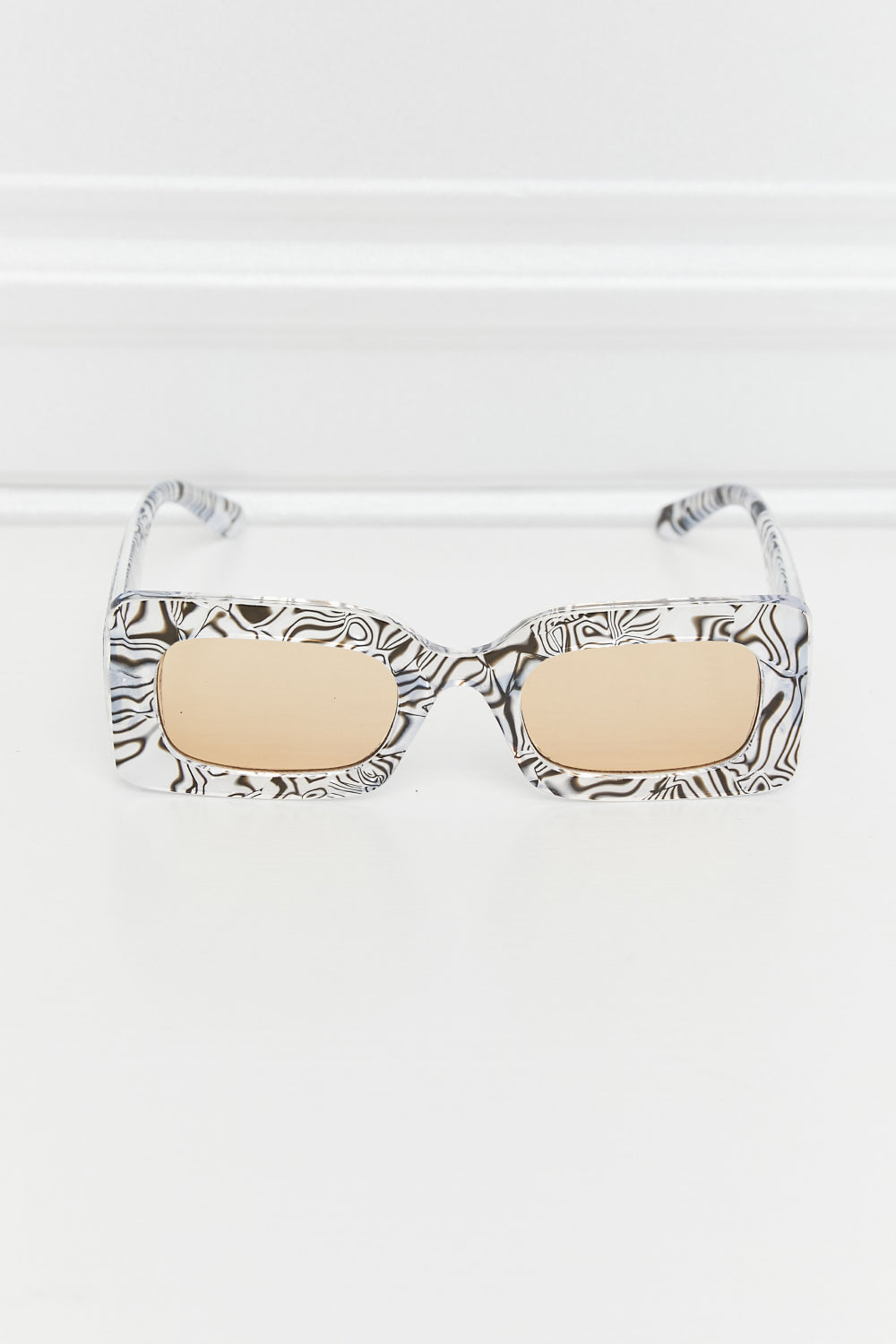 Honeybee Mumford's Tortoiseshell Rectangle Sunglasses