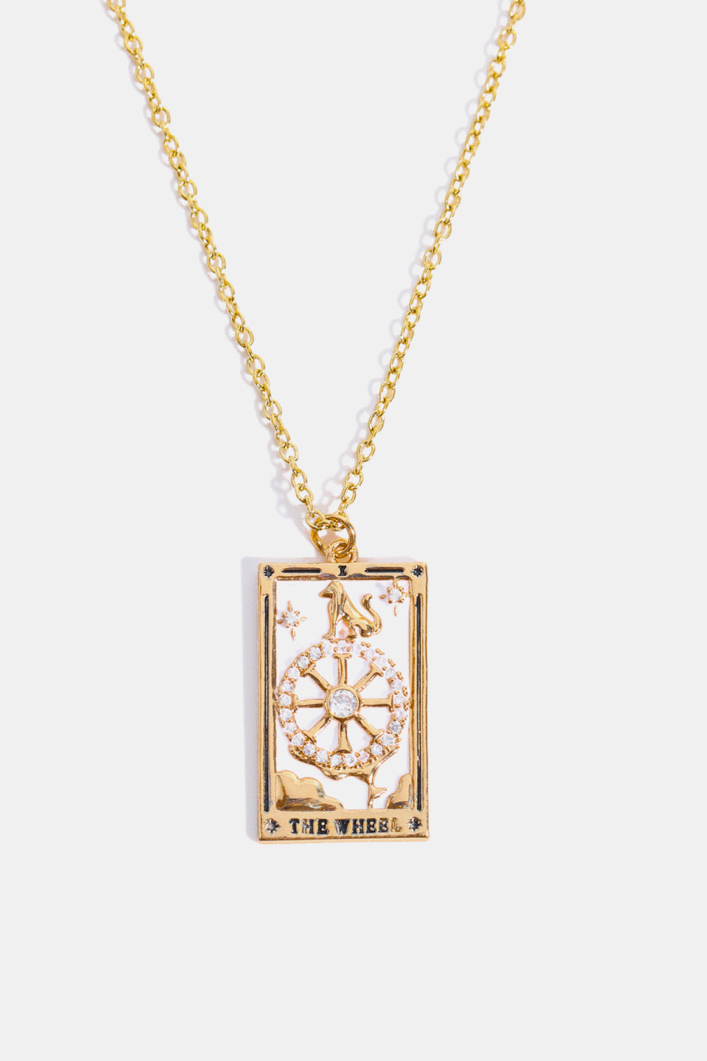 Honeybee Mumford's Tarot Card Pendant Necklace