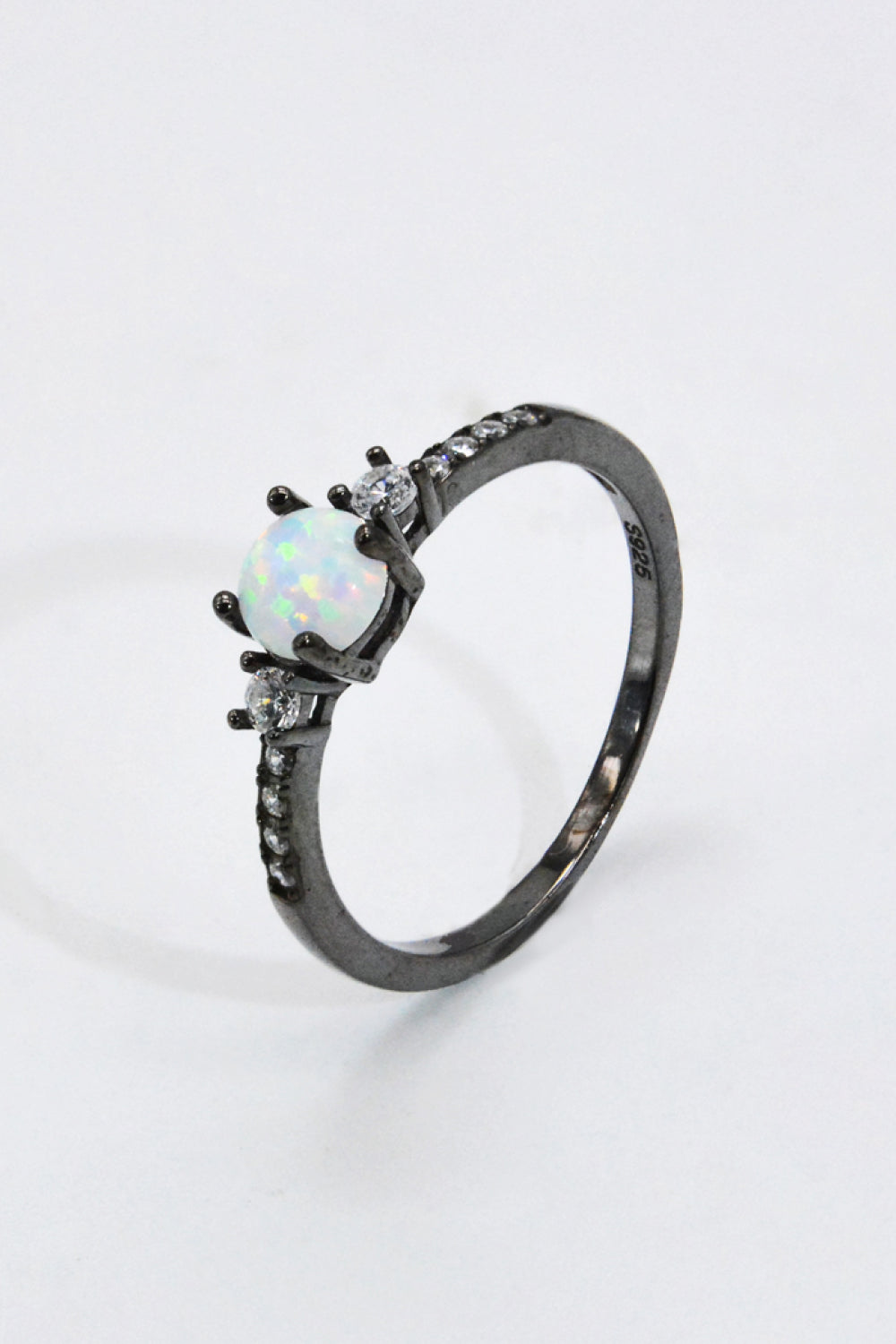 Honeybee Mumford's Honeybee Mumford Sterling Silver Round Opal Ring