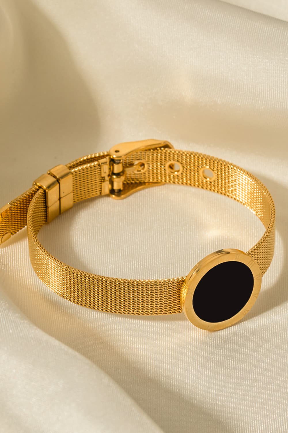 honeybee Mumford's 18K Gold-Plated Copper Wide Bracelet