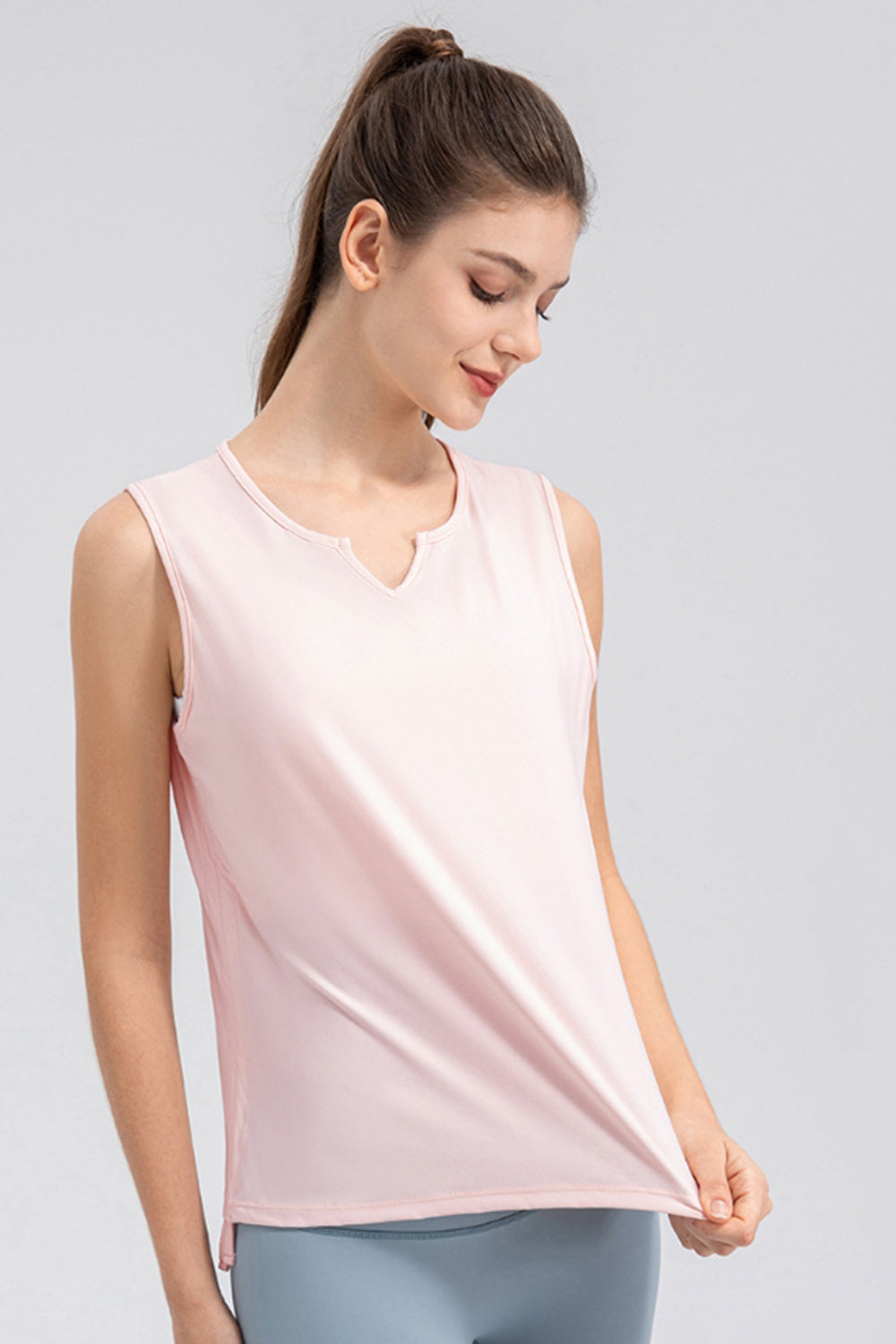 Honeybee Mumford's Notched Wide Strap Active Tank