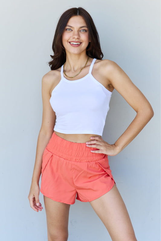 Honeybee Mumford's Everyday Staple Soft Modal Short Strap Ribbed Tank Top in Off White