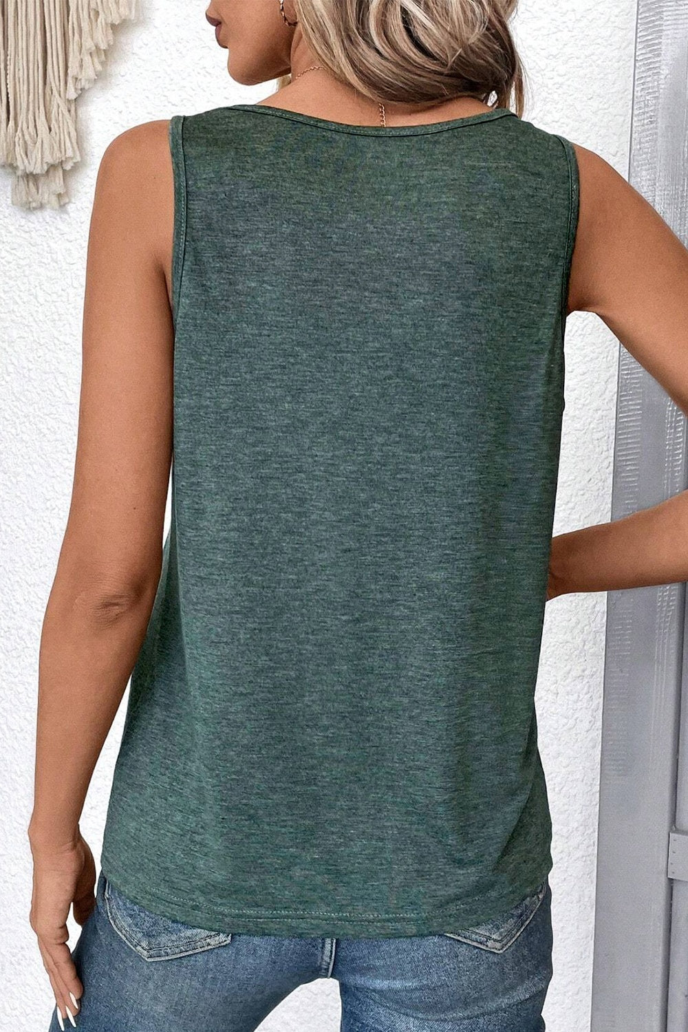 Honeybee Mumford's V-Neck Wide Strap Tank