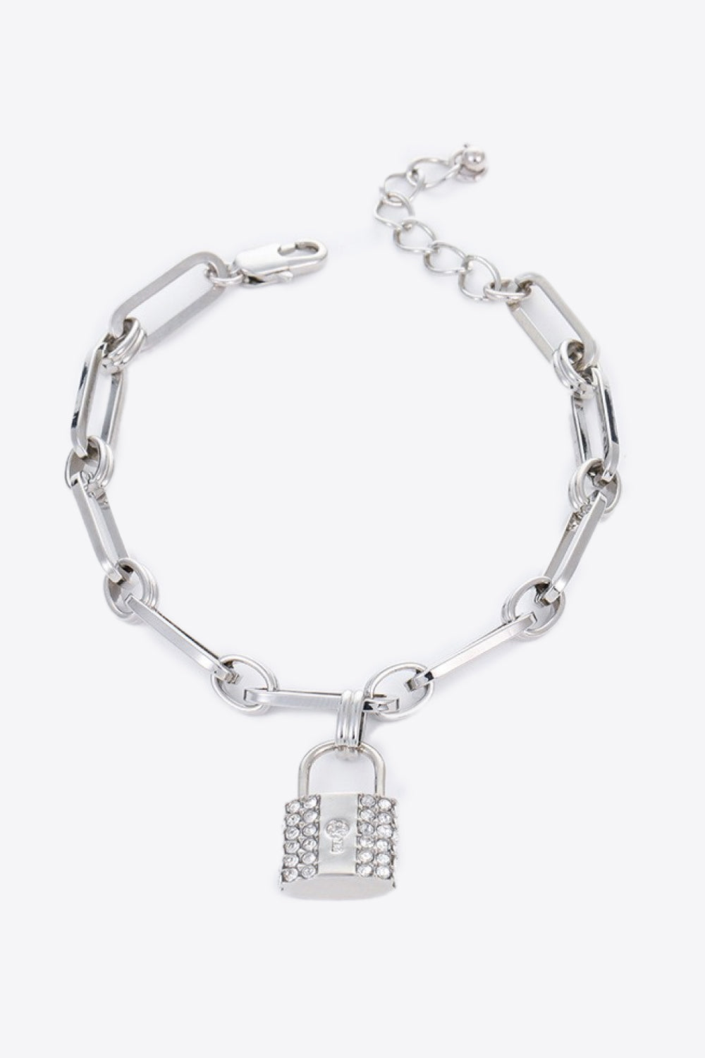 honeybee Mumford's Lock Charm Chain Bracelet