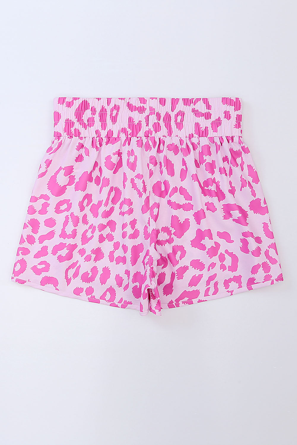 Honeybee Mumford's Leopard Elastic Waist Shorts