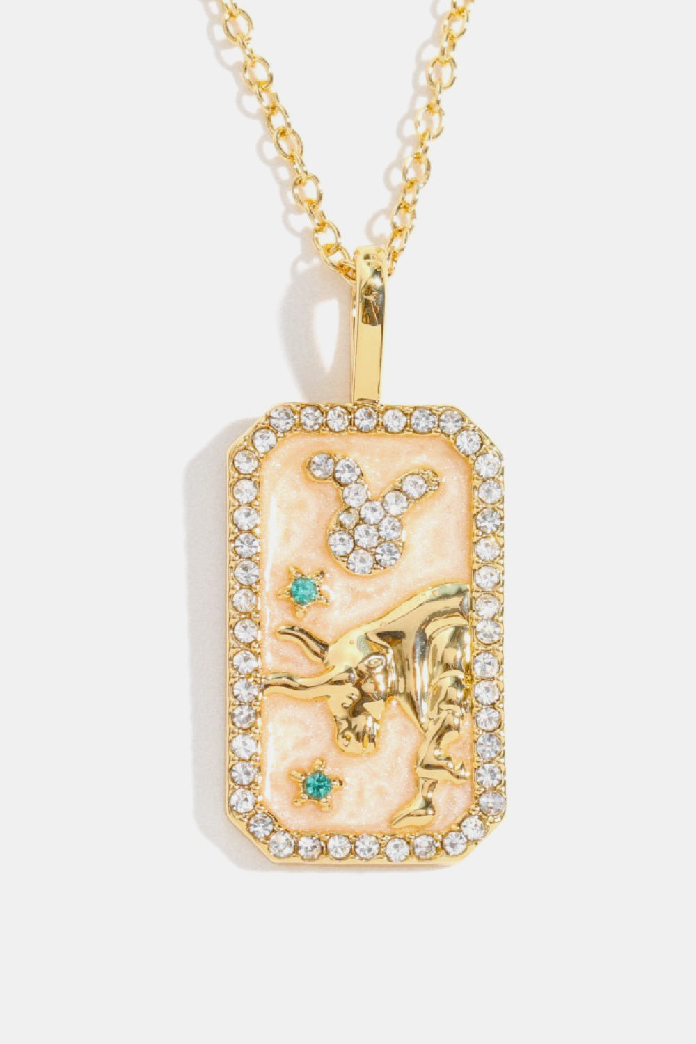 Honeybee Mumford's Rhinestone Zodiac and Constellation Pendant Necklace