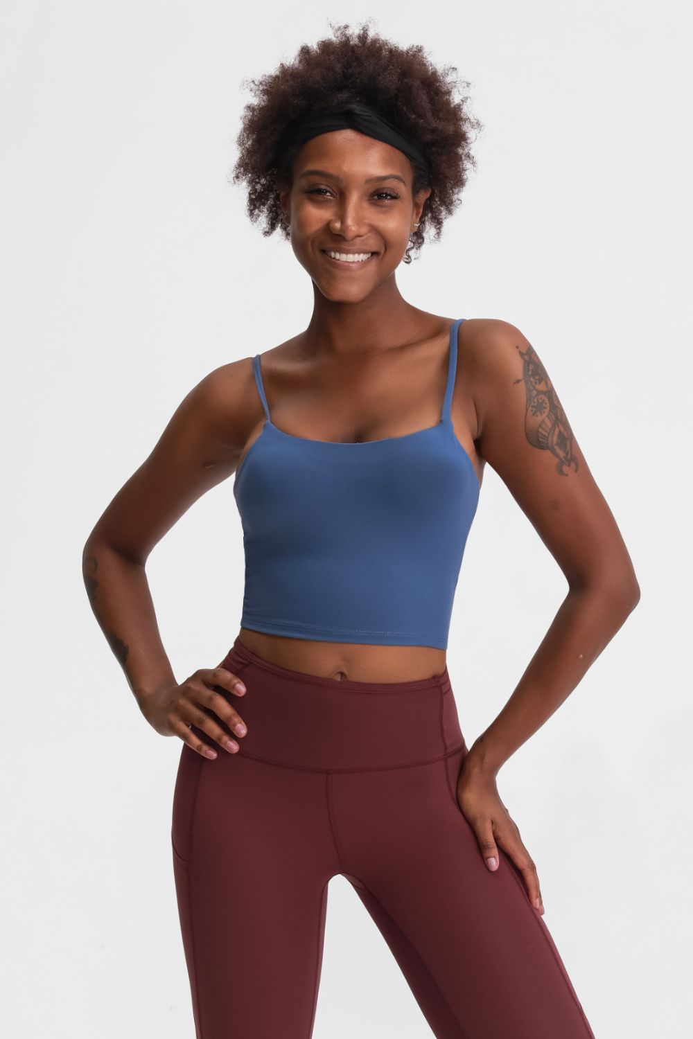 Honeybee Mumford's Feel Like Skin Scoop Neck Sports Cami