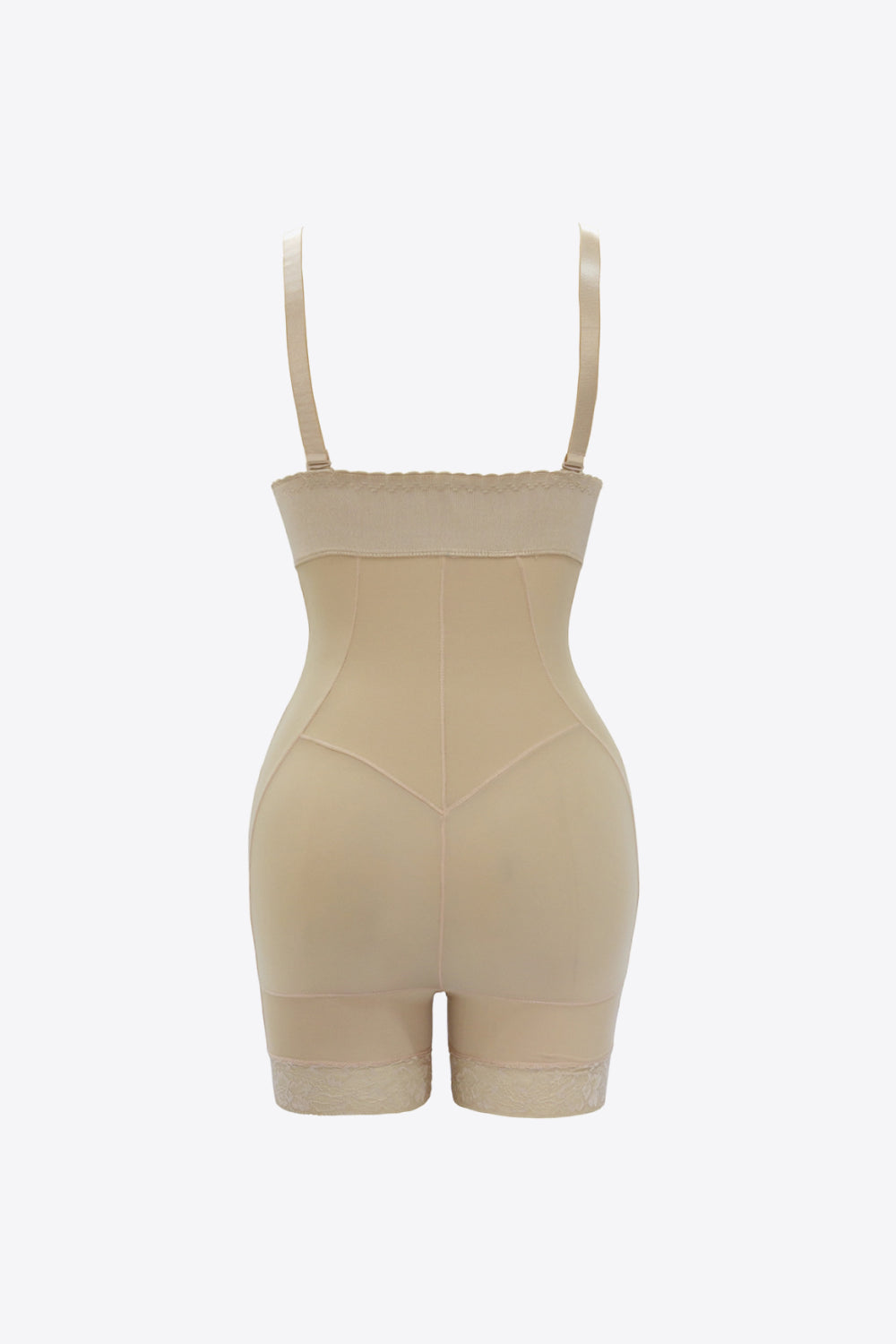 Honeybee Mumford's Full Size Zip Up Under-Bust Shaping Bodysuit