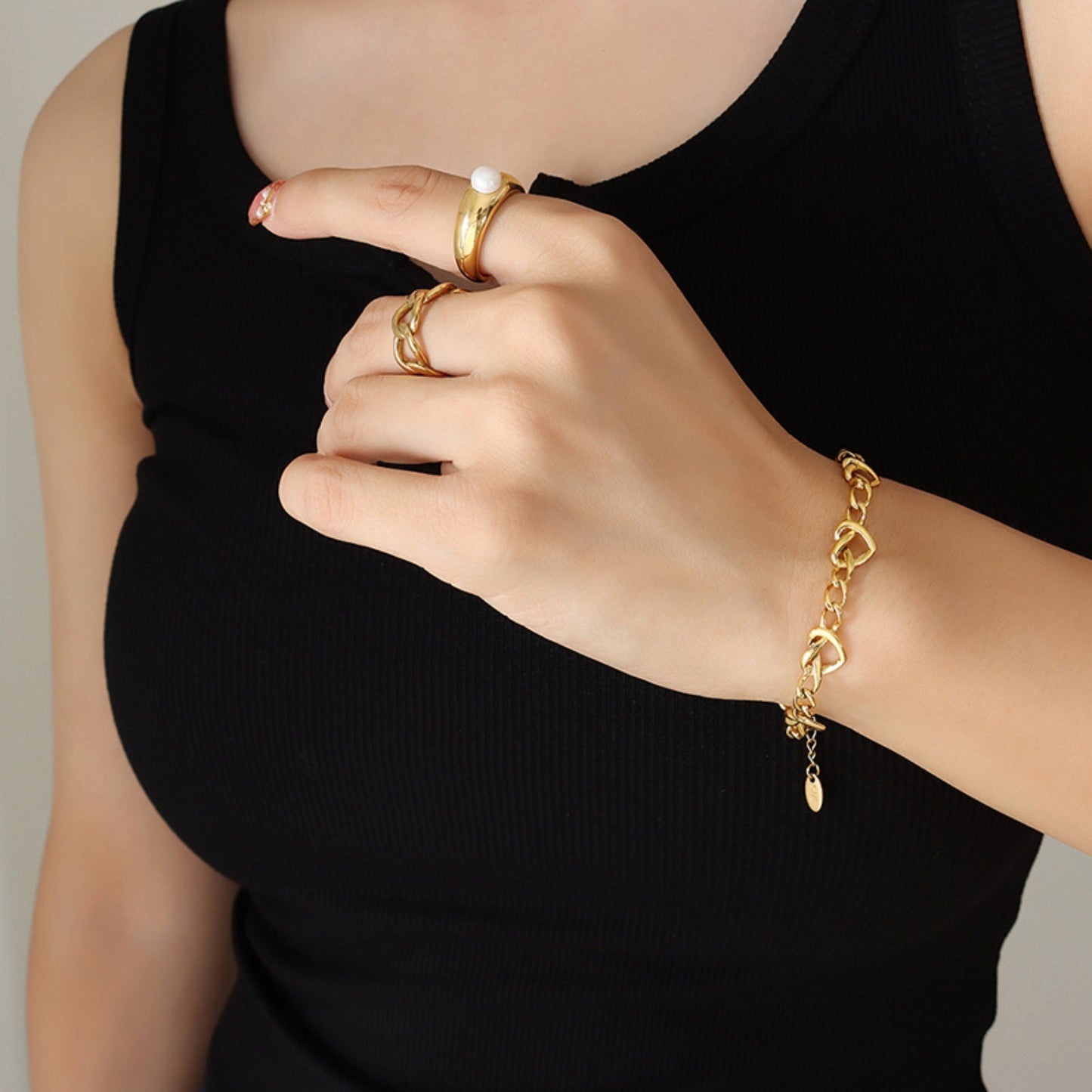 Honeybee Mumford's 18K Gold-Plated Bracelet