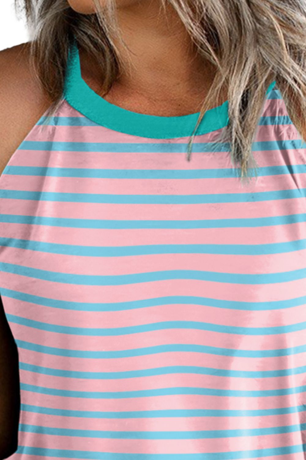 Honeybee Mumford's Striped Round Neck Tank