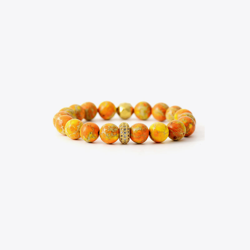 honeybee Mumford's Natural Stone Beaded Bracelet