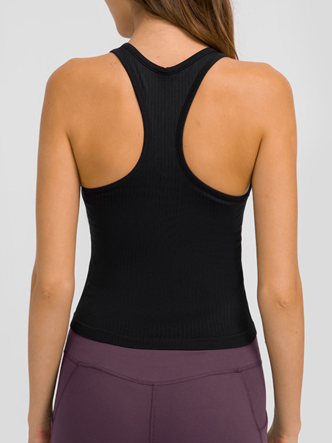 Honeybee Mumford's Round Neck Racerback Active Tank