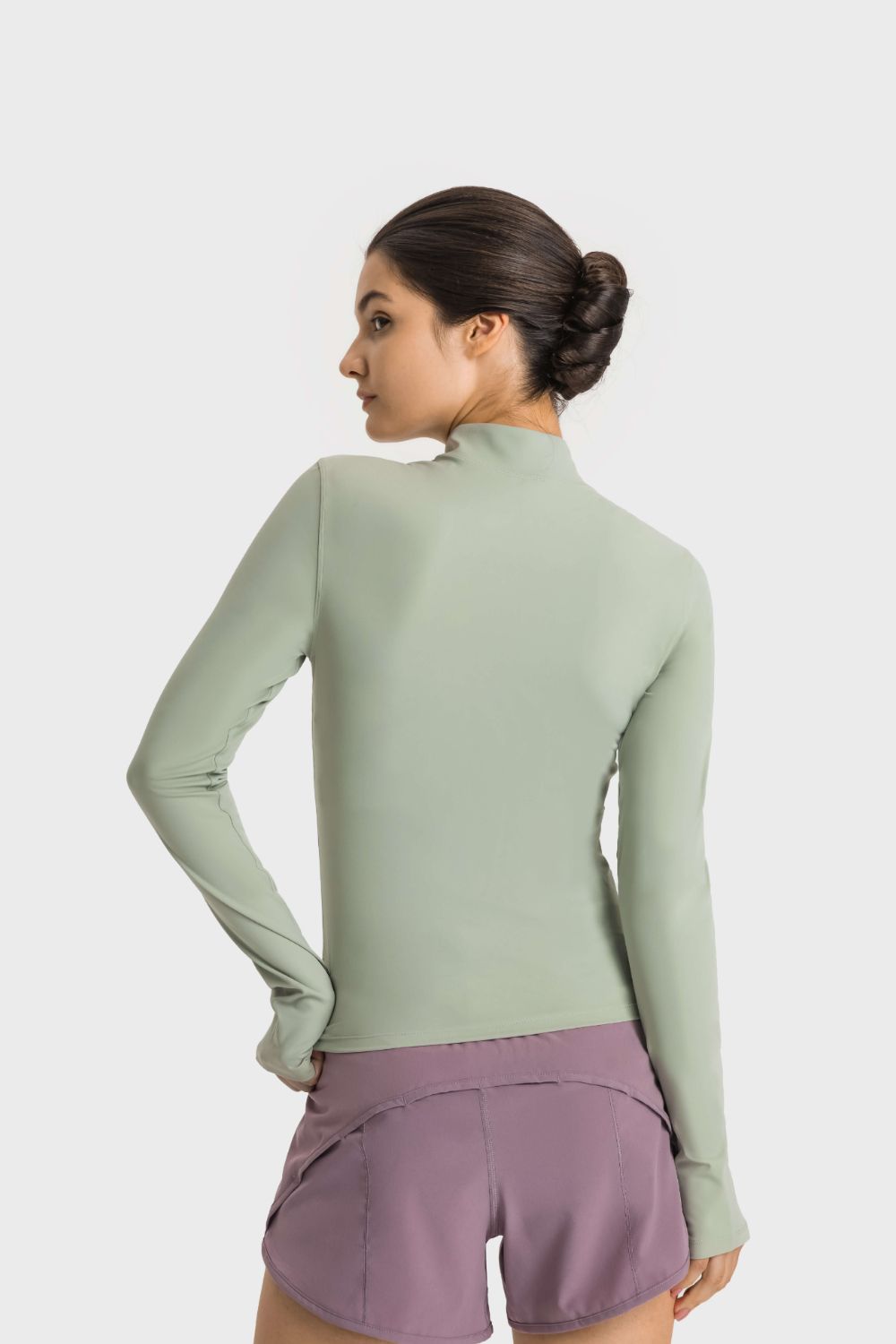 Honeybee Mumford's Half Zip Thumbhole Sleeve Sports Top