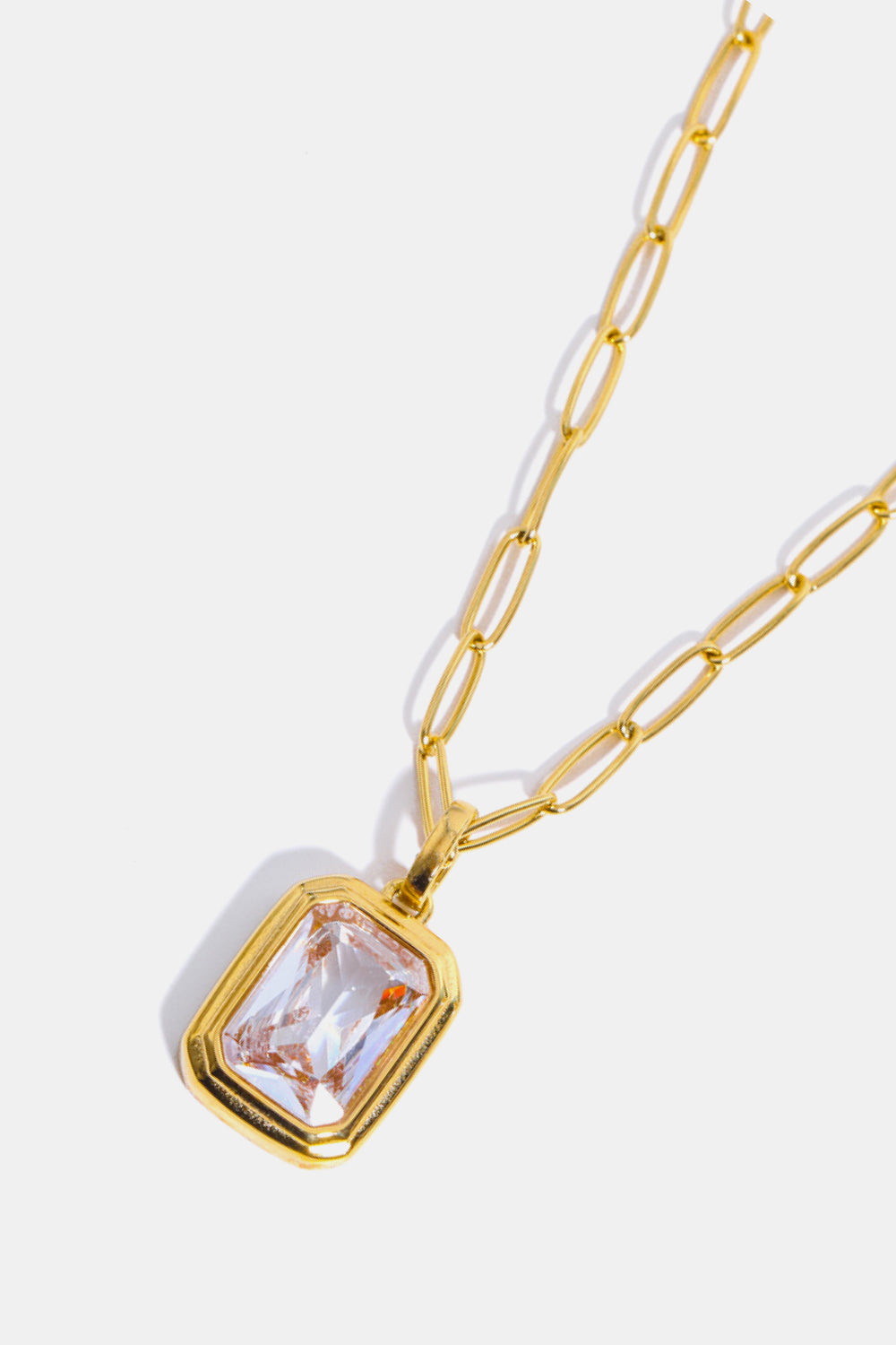 Honeybee Mumford's 18K Gold-Plated Geometrical Shape Pendant Necklace