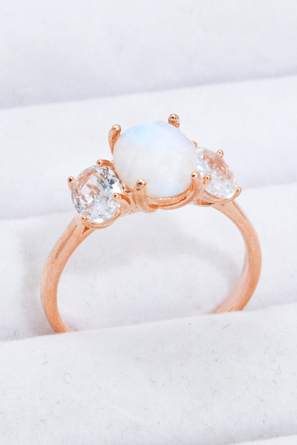 Honeybee Mumford's Natural Moonstone and Ring