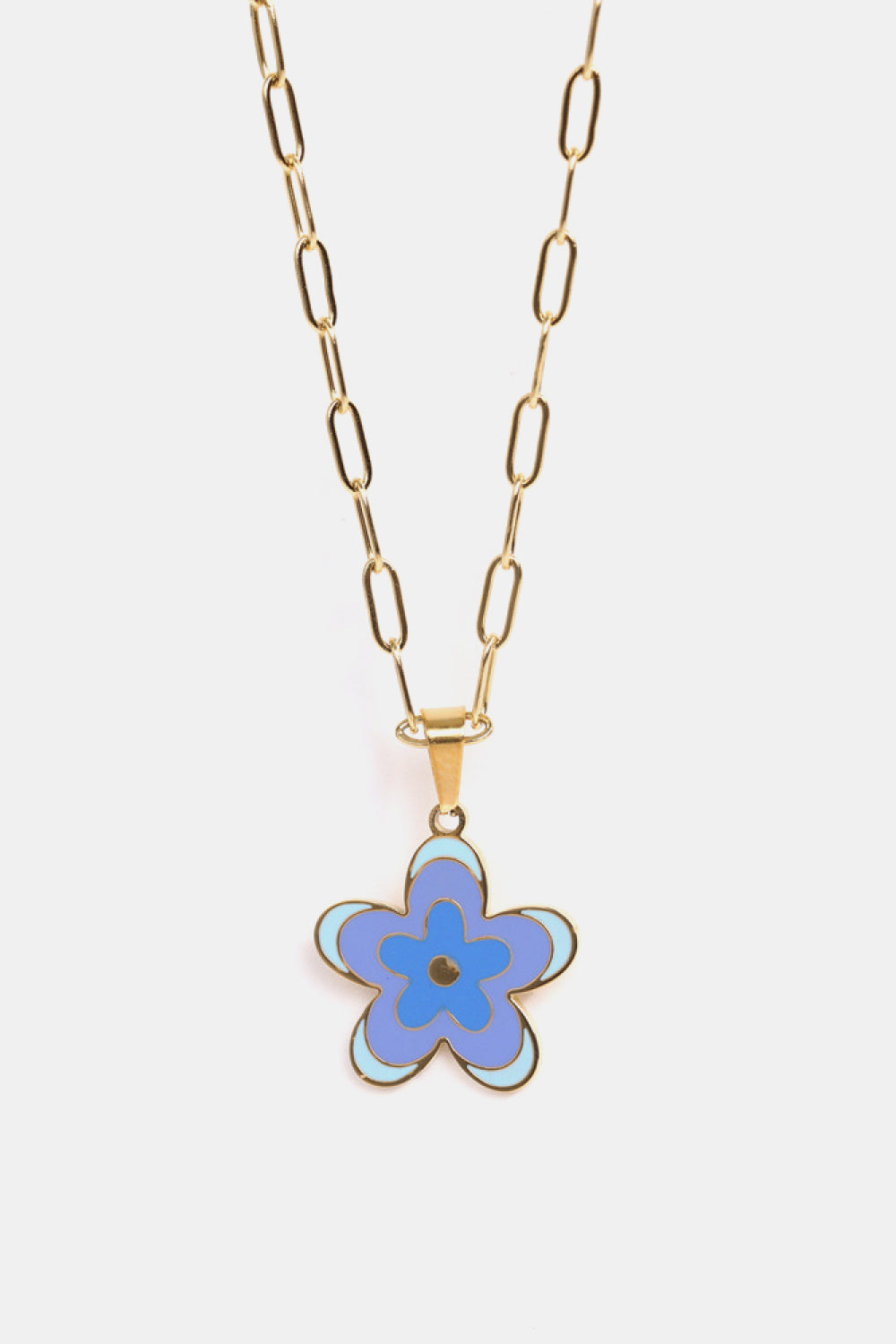 honeybee Mumford's Flower Pendant Necklace