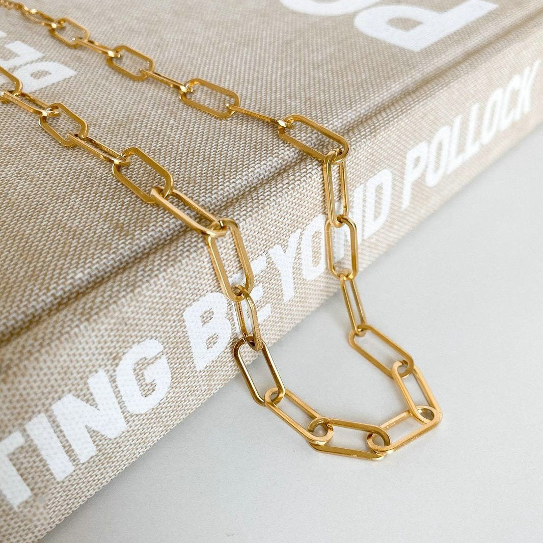 honeybee Mumford's Thick Clip Chain Necklace