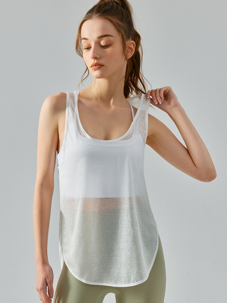 Honeybee Mumford's Scoop Neck Sports Tank Top