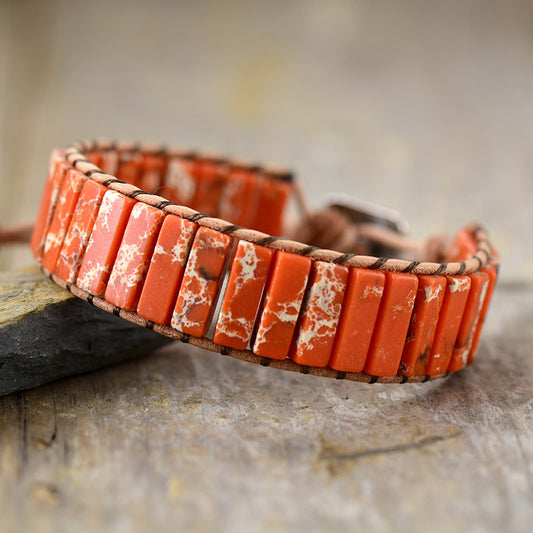 honeybee Mumford's Natural Stone Bracelet