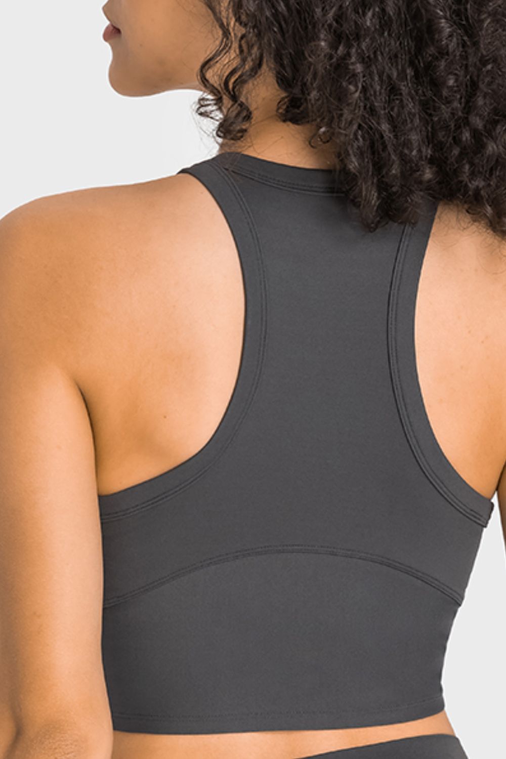 Honeybee Mumford's Racerback Cropped Sports Tank