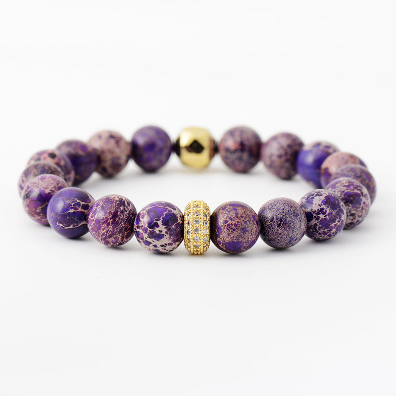 honeybee Mumford's Natural Stone Beaded Bracelet