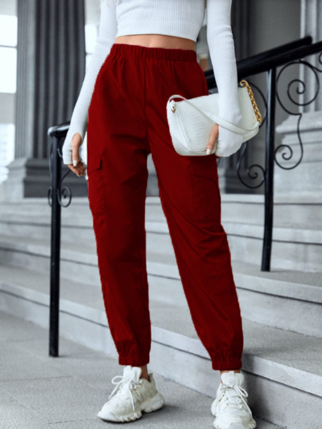 Honeybee Mumford's High Waist Joggers with Pockets