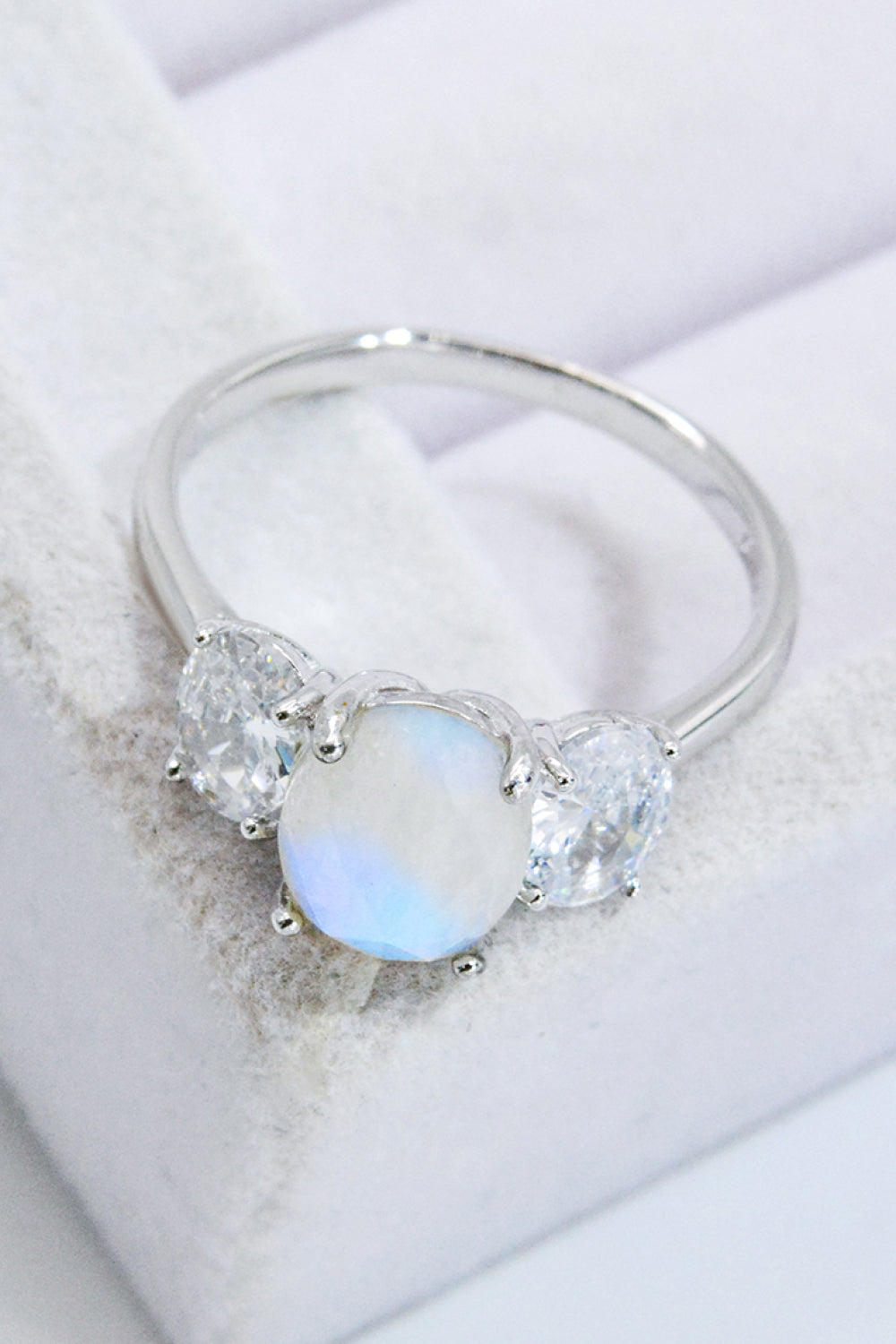 Honeybee Mumford's Natural Moonstone and Ring