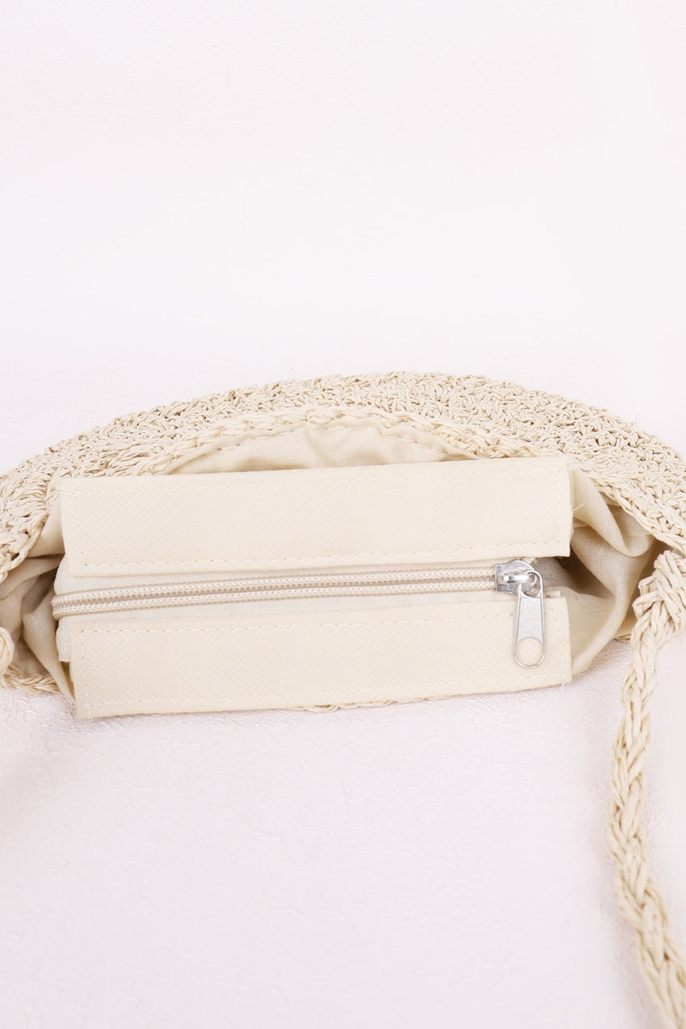 Honeybee Mumford's Tassel Straw Braided Strap Shoulder Bag