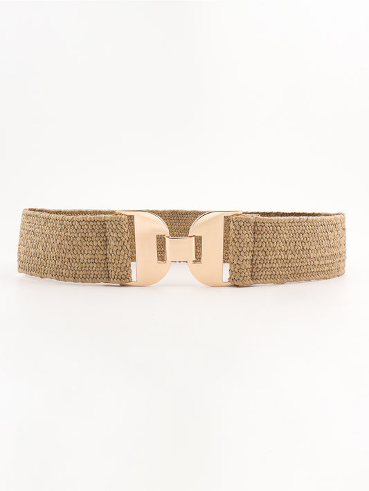 Honeybee Mumford's Black or Tan Buckle Elastic Belt