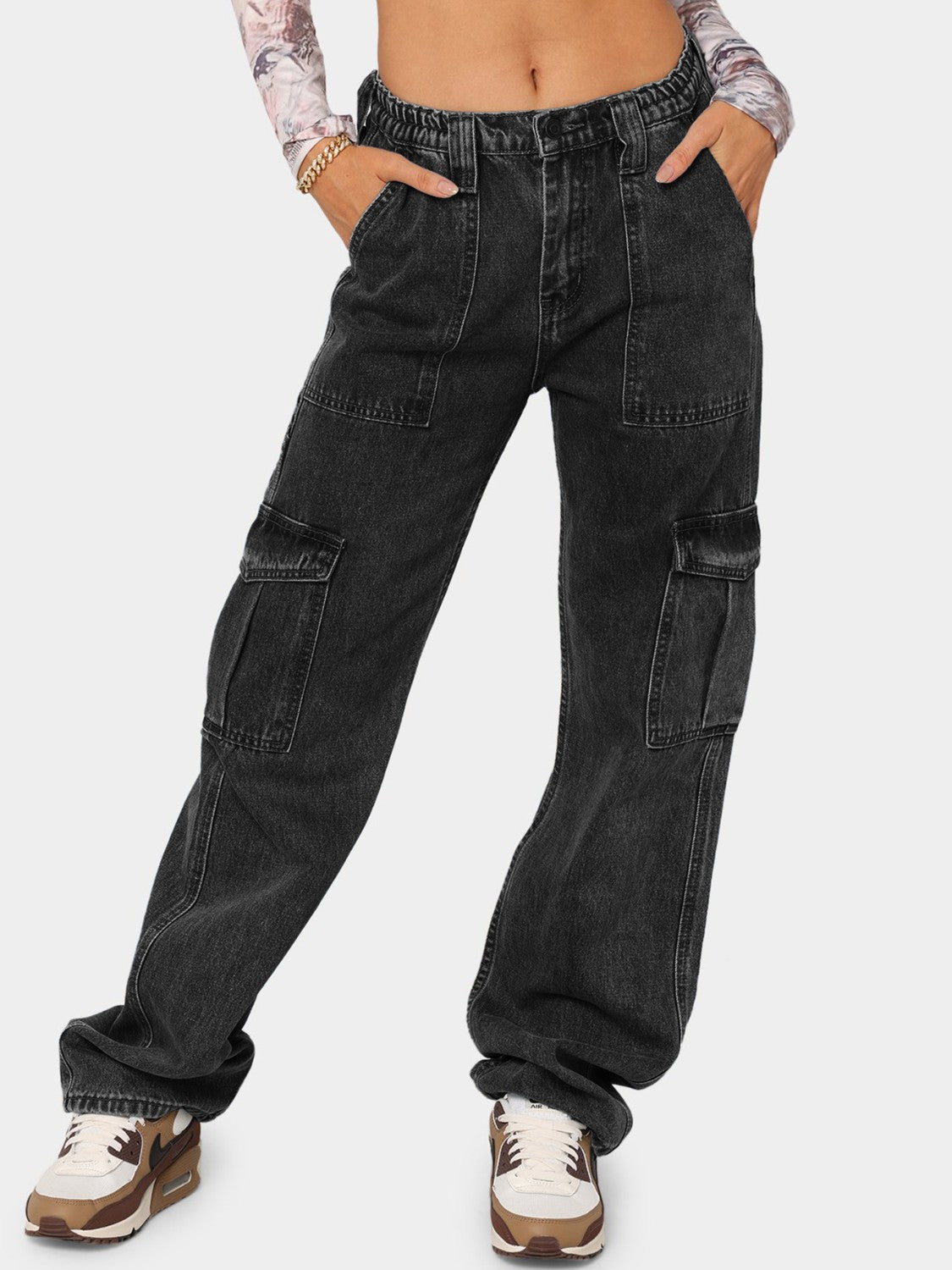 Honeybee Mumford's Straight Jeans with Pockets