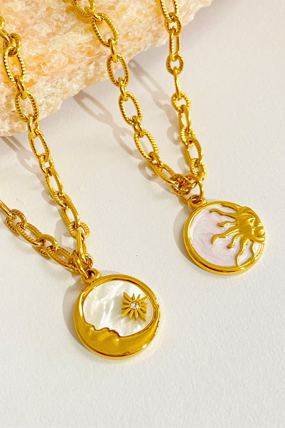 Honeybee Mumford's Round Pendant Necklace